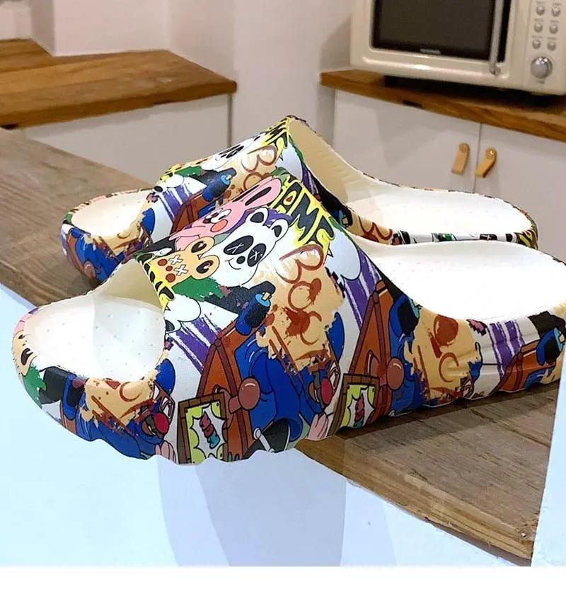 Unisex Summer Slippers Beach Slides Flip Flops