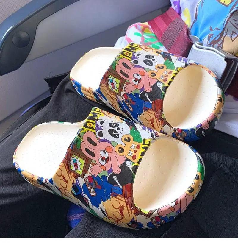 Unisex Summer Slippers Beach Slides Flip Flops