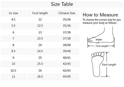 Casual Avocado Flip Flops size chart Stevvex sandals with US size and Foot Length on Tampa Home & Garden Store
