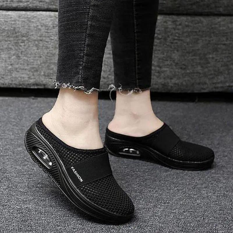Women Mesh Lightweight Shoes Air Cushion Walking
