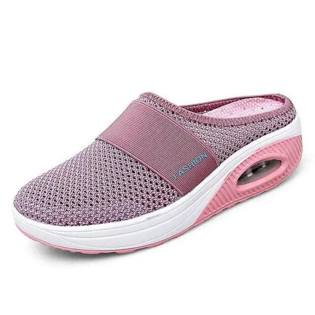 Women Mesh Lightweight Shoes Air Cushion Walking