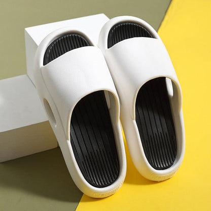 Stevvex women EVA open-toe slides pair with thick non-slip sole and black footbed on Tampa Home & Garden Store