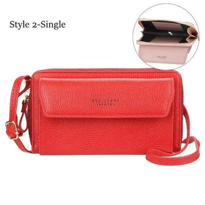 Women Pu Leather Crossbody Bags with Card Holders
