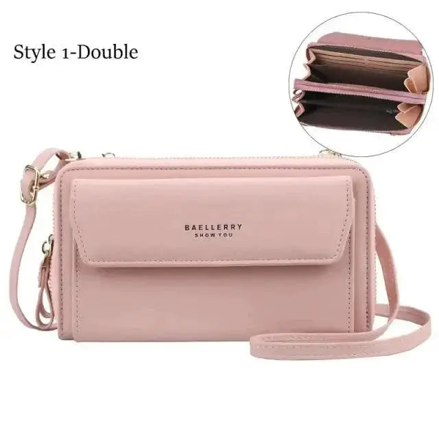 Women Pu Leather Crossbody Bags with Card Holders