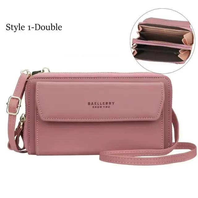 Women Pu Leather Crossbody Bags with Card Holders