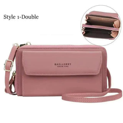 Women Pu Leather Crossbody Bags with Card Holders