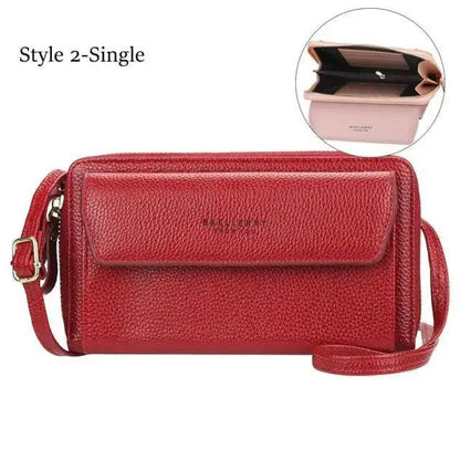 Women Pu Leather Crossbody Bags with Card Holders