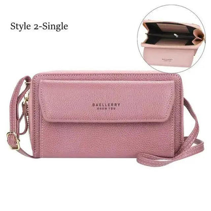 Women Pu Leather Crossbody Bags with Card Holders