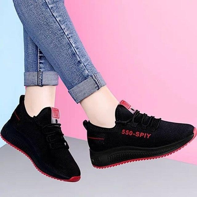 Women's Lightweight and Breathable Platform Shoes