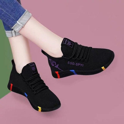 Women's Lightweight and Breathable Platform Shoes