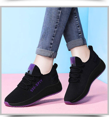 Women's Lightweight and Breathable Platform Shoes