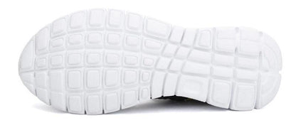 Stevvex women's sneakers white outsole grid pattern flat shoes on Tampa Home & Garden Store
