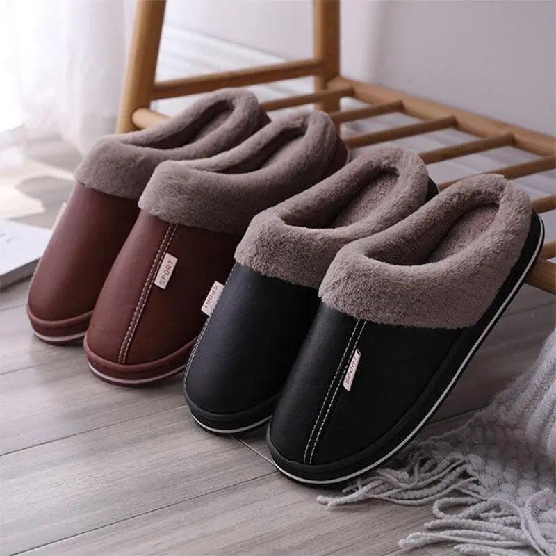 Women's Plush Memory Foam Slippers for Home