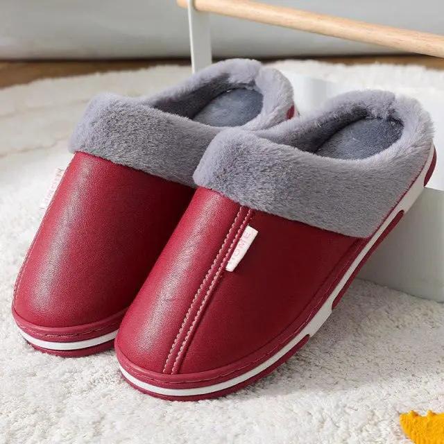 Women's Plush Memory Foam Slippers for Home