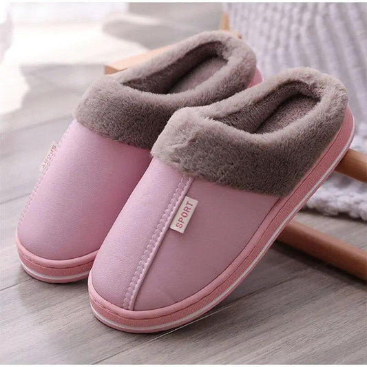 Women's Plush Memory Foam Slippers for Home