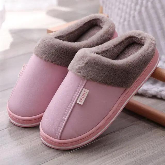 Women's Plush Memory Foam Slippers for Home