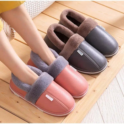 Women's Plush Memory Foam Slippers for Home