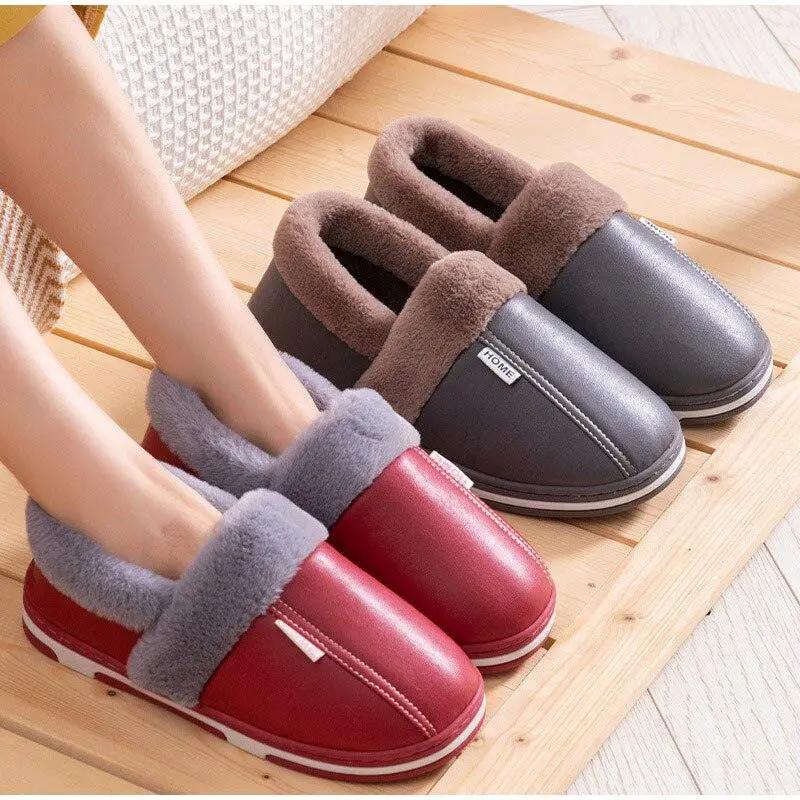 Women's Plush Memory Foam Slippers for Home