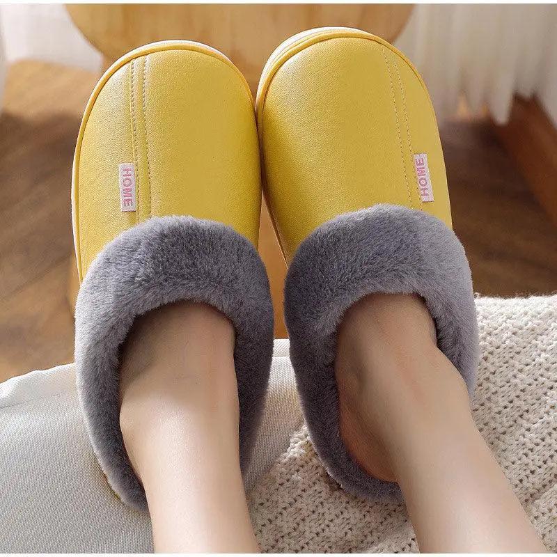 Women's Plush Memory Foam Slippers for Home