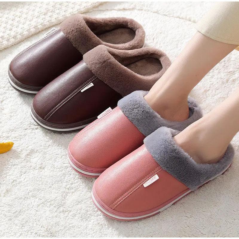 Women's Plush Memory Foam Slippers for Home