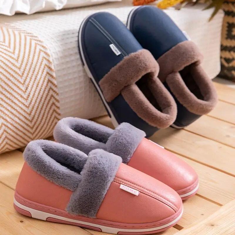 Women's Plush Memory Foam Slippers for Home