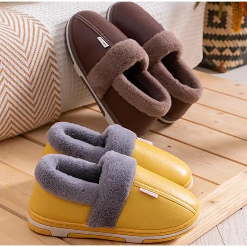 Women's Plush Memory Foam Slippers for Home