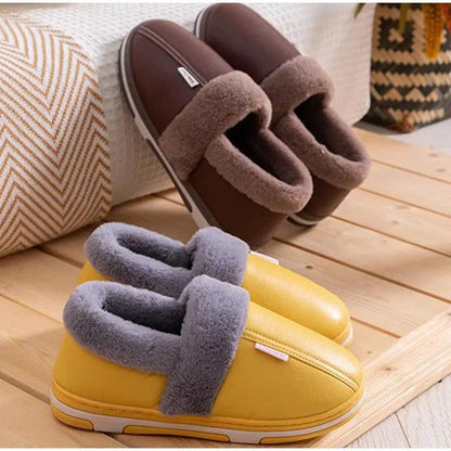 Women's Plush Memory Foam Slippers for Home