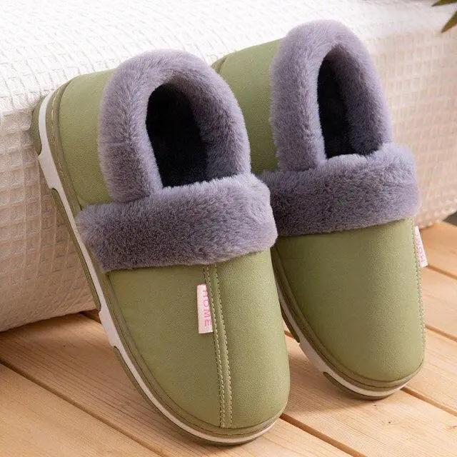 Women's Plush Memory Foam Slippers for Home