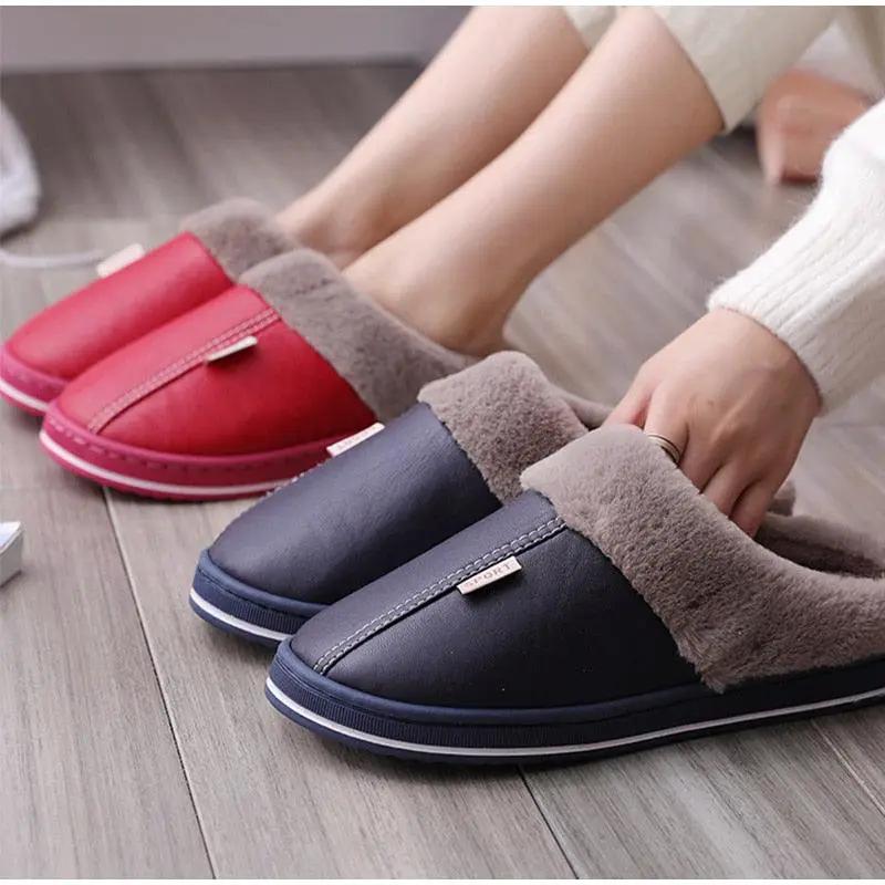 Women's Plush Memory Foam Slippers for Home