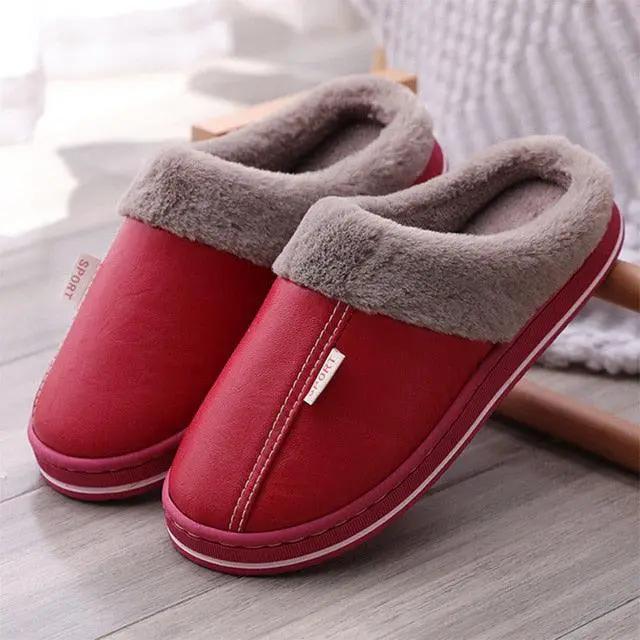 Women's Plush Memory Foam Slippers for Home