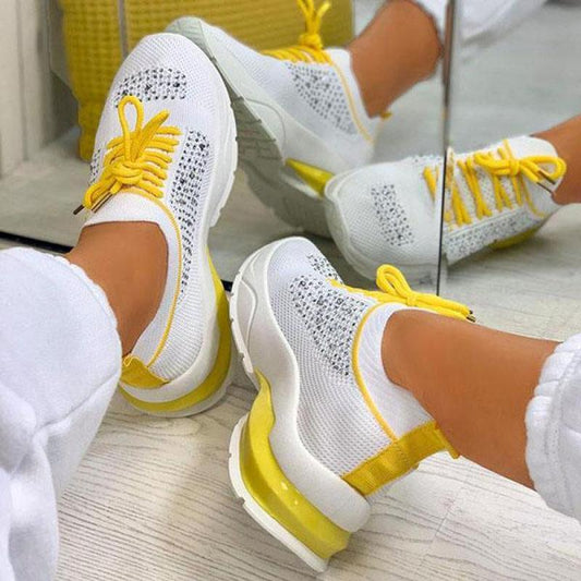Women Lightweight and Breathable Platform Shoes