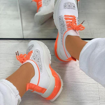 Women Lightweight and Breathable Platform Shoes