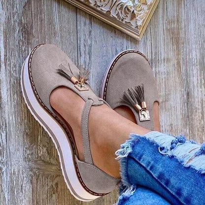 Women Buckle Strap Summer Sandals Platform