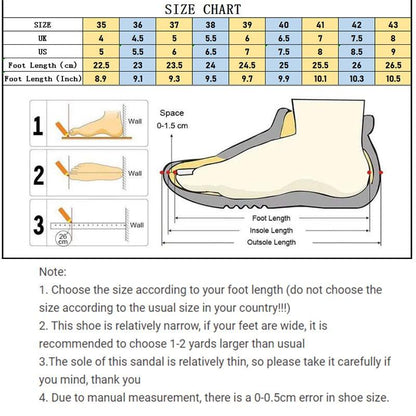 Stevvex women summer leather flat sandals with strappy open-toe ring design size chart guide on Tampa Home & Garden Store