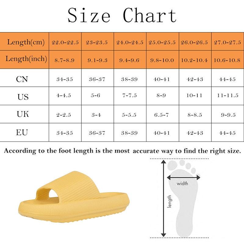 Stevvex women thick platform slide sandal in yellow EVA with open toe and non-slip sole on Tampa Home & Garden Store