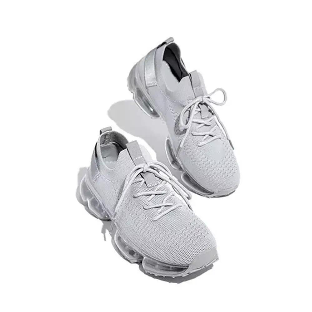 Women Trendy Cushion Sneakers Lace Up Running