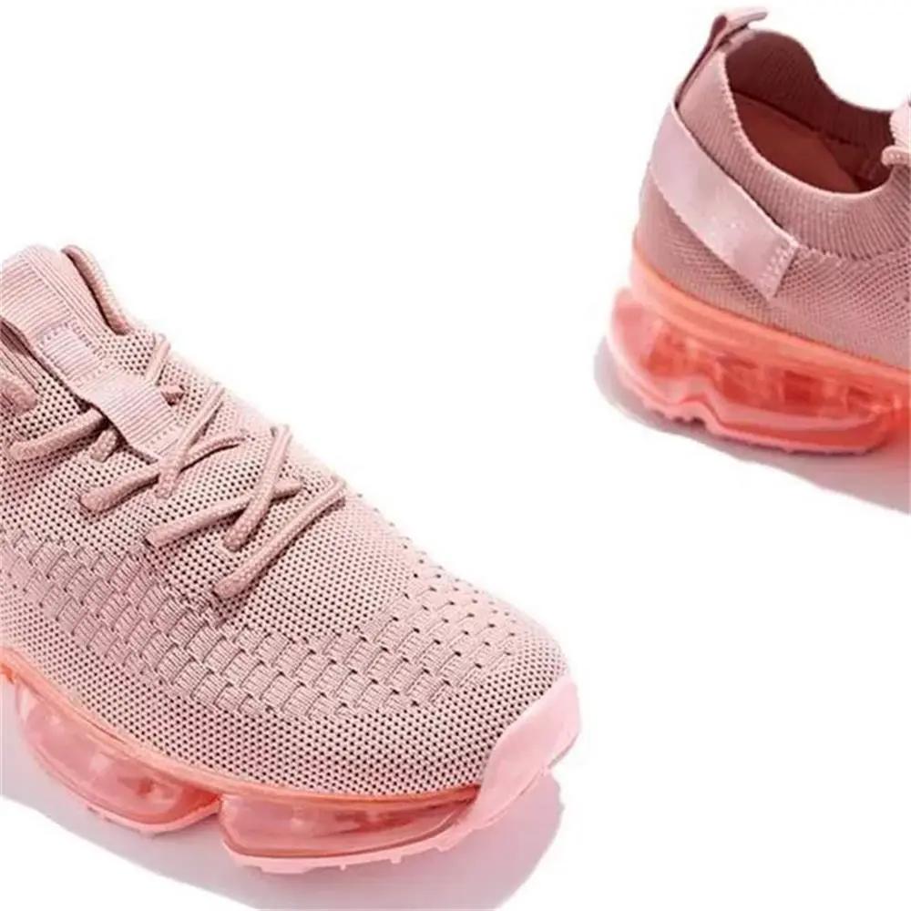 Women Trendy Cushion Sneakers Lace Up Running