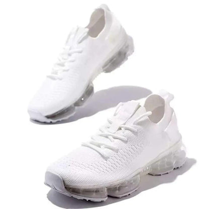 Women Trendy Cushion Sneakers Lace Up Running