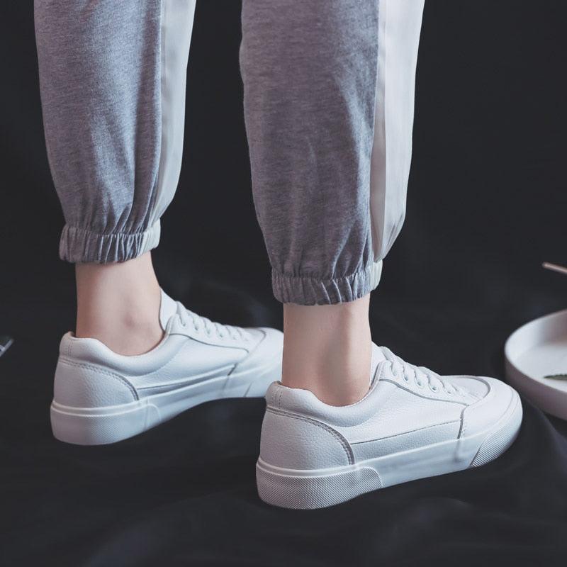 Stevvex women white business sneakers with platform, ultra lightweight casual walking shoes on Tampa Home & Garden Store