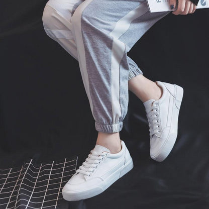 Platform sneakers Stevvex for women, white, ultra lightweight non-slip casual sport shoes on Tampa Home & Garden Store
