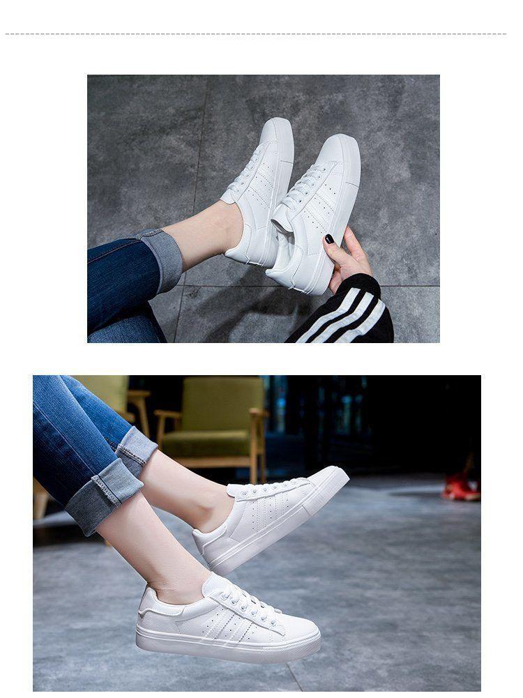 Stevvex women white casual sneakers, lace-up, eco leather, vulcanized sole, pair on Tampa Home & Garden Store
Stevvex women white casual sneakers lace-up, breathable eco leather, street style comfort pair on Tampa Home & Garden Store