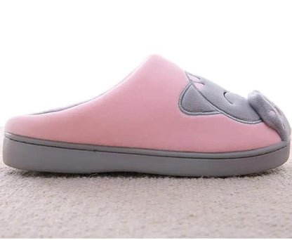Women Winter Fur Slippers With Non Slip Outsole