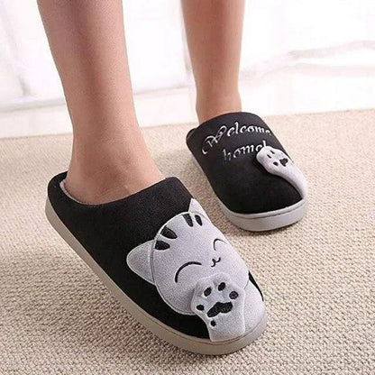 Women Winter Home Slippers Non Slip Memory Foam