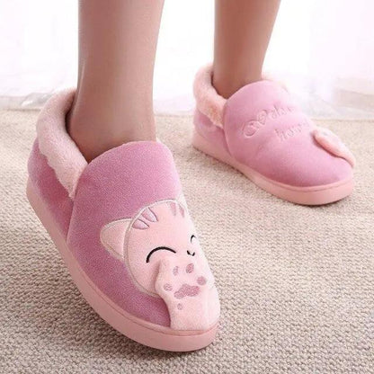 Women Winter Home Slippers Non Slip Memory Foam