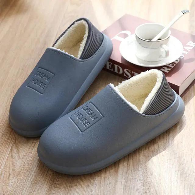 Women Winter Home Slippers Non Slip Memory Foam