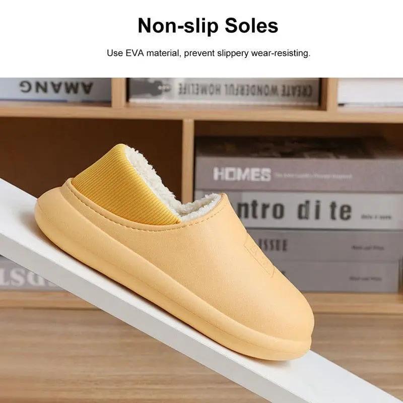 Women Winter Home Slippers Non Slip Memory Foam