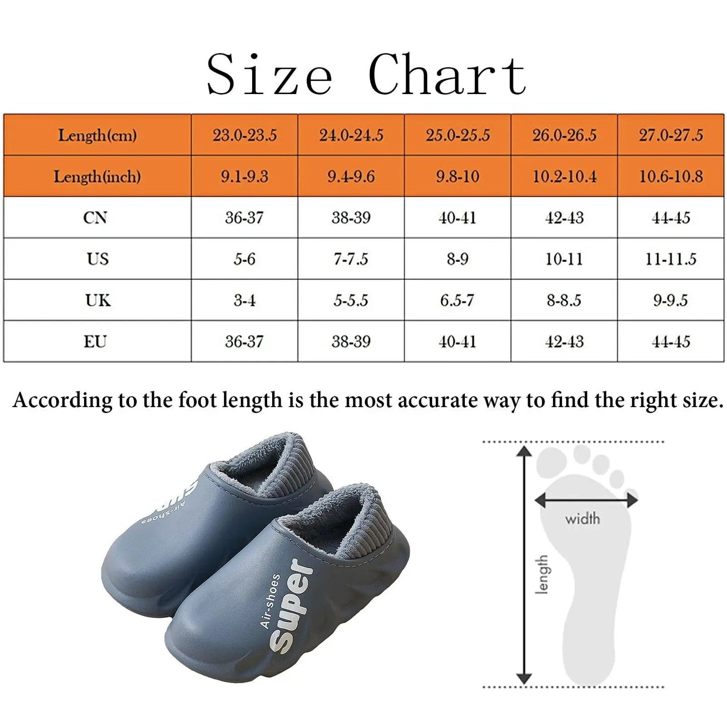 Women Winter Home Slippers Non Slip Memory Foam