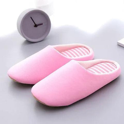 Women Elk Slippers Winter Warm Non Slip Shoes