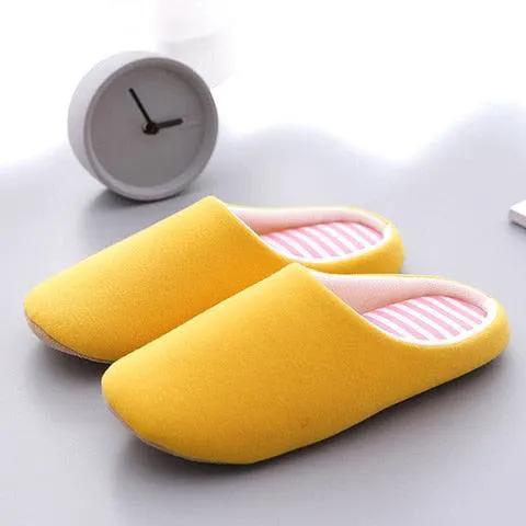 Women Elk Slippers Winter Warm Non Slip Shoes