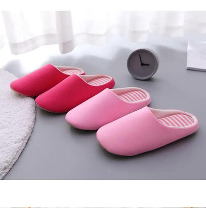 Women Elk Slippers Winter Warm Non Slip Shoes